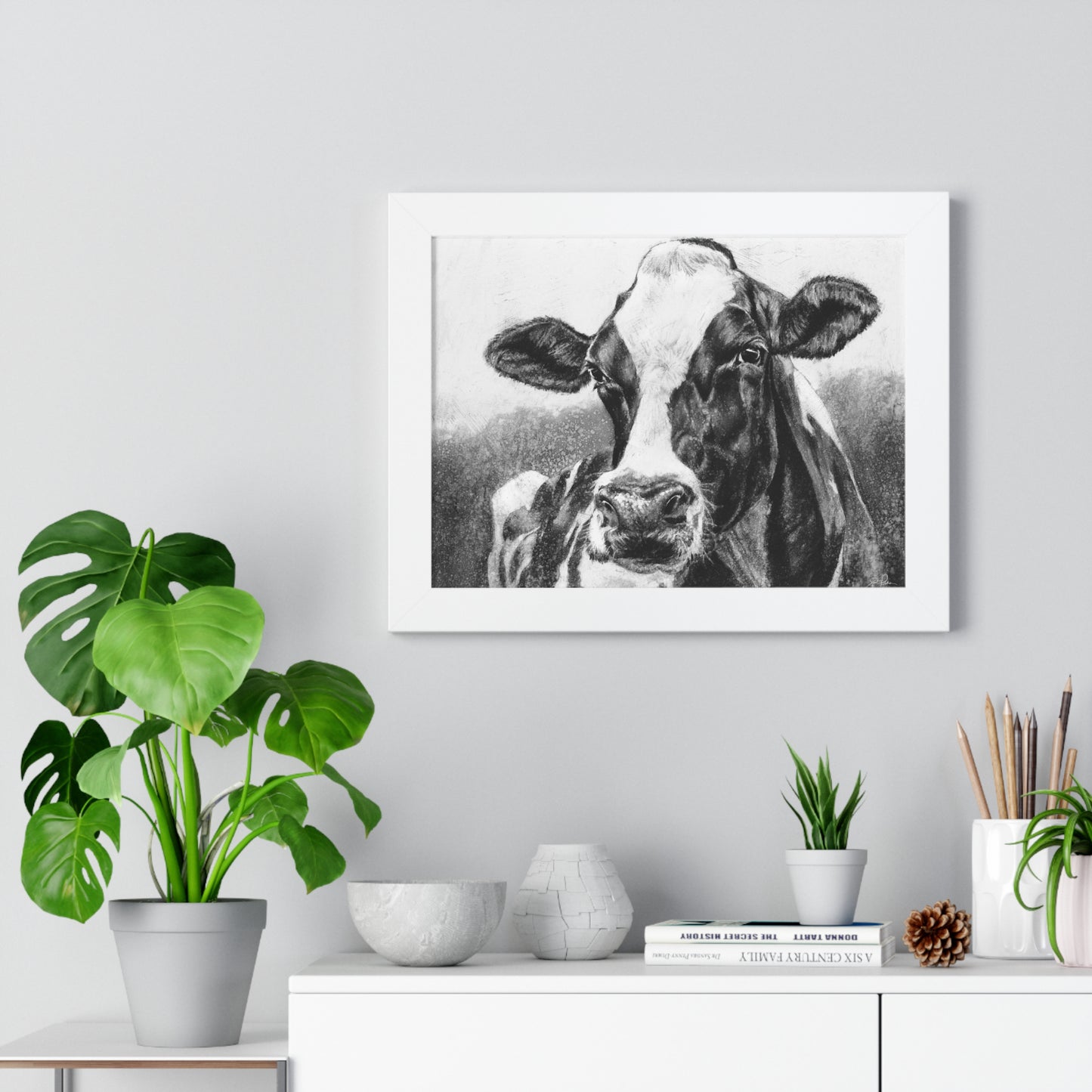 "Holstein" Framed Paper Print