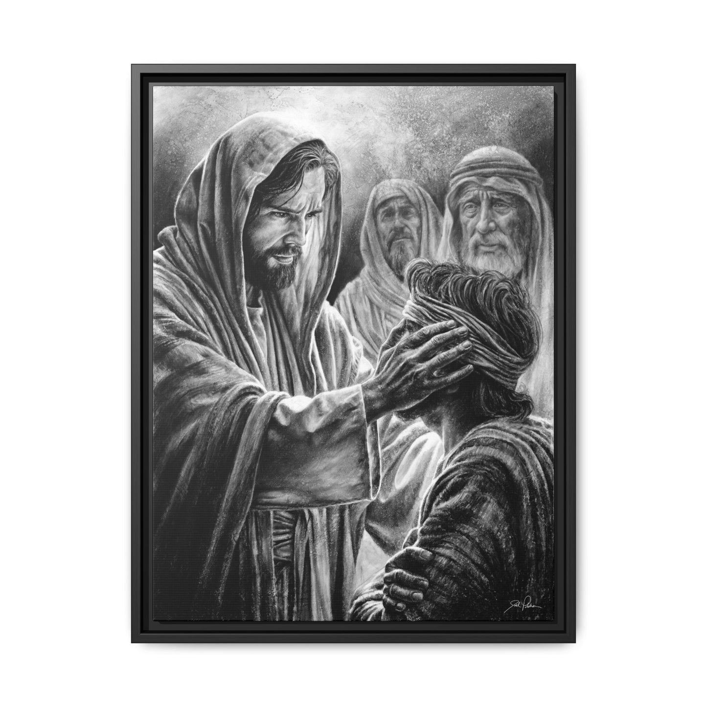 "That We May See" Framed Canvas