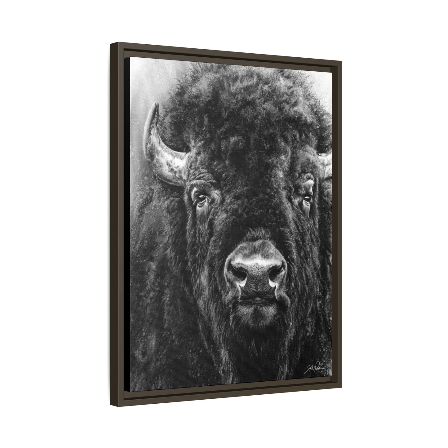 "Tatanka" Framed Canvas