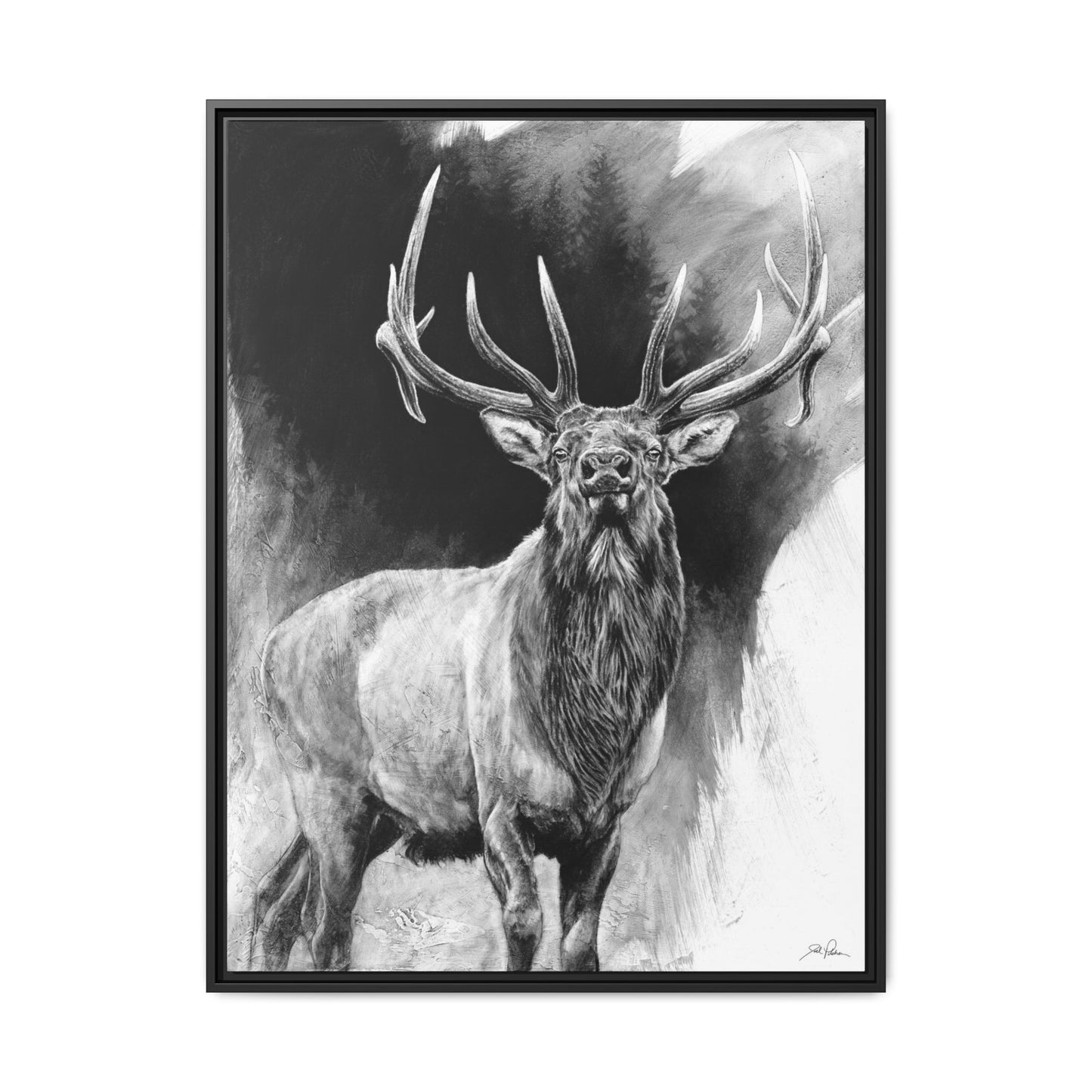 "Standing Tall" Framed Canvas