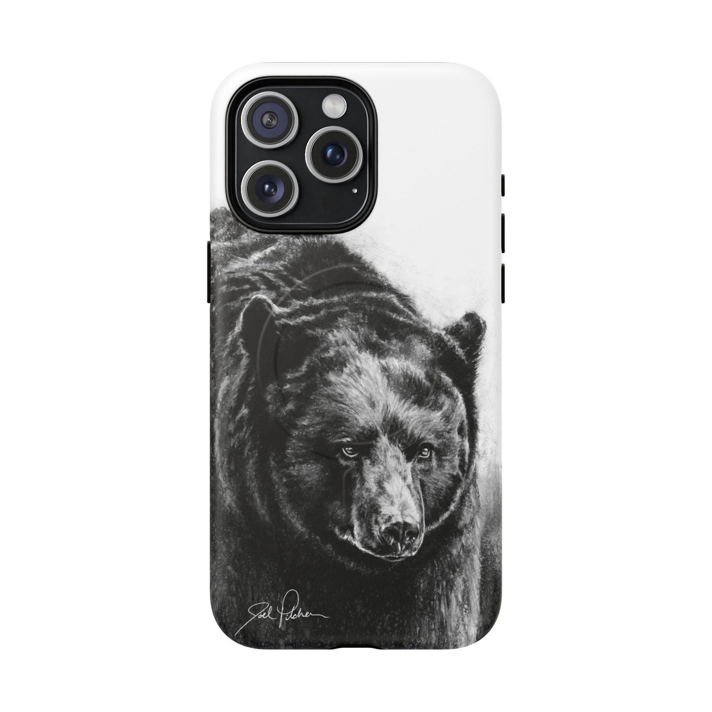 "Black Bear" Magnetic Tough Case