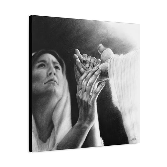 "Be of Good Comfort" Stretched Canvas