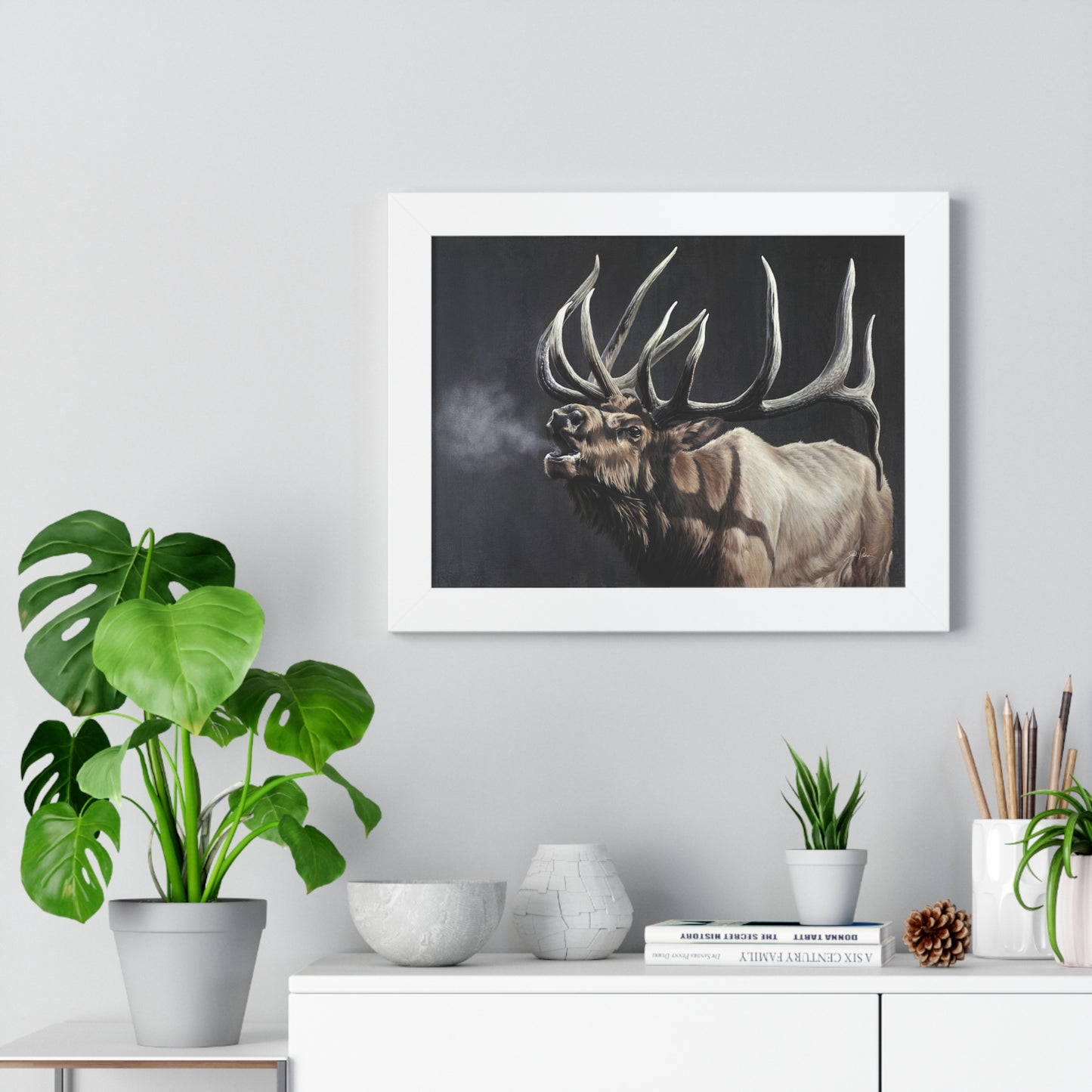 "Royal Persuasion" Framed Paper Print