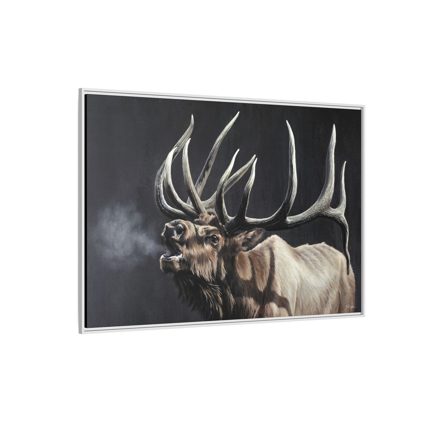 "Royal Persuasion" Framed Canvas