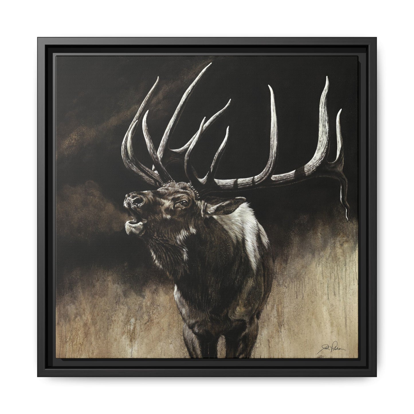 "Call of the Wild" Framed Canvas