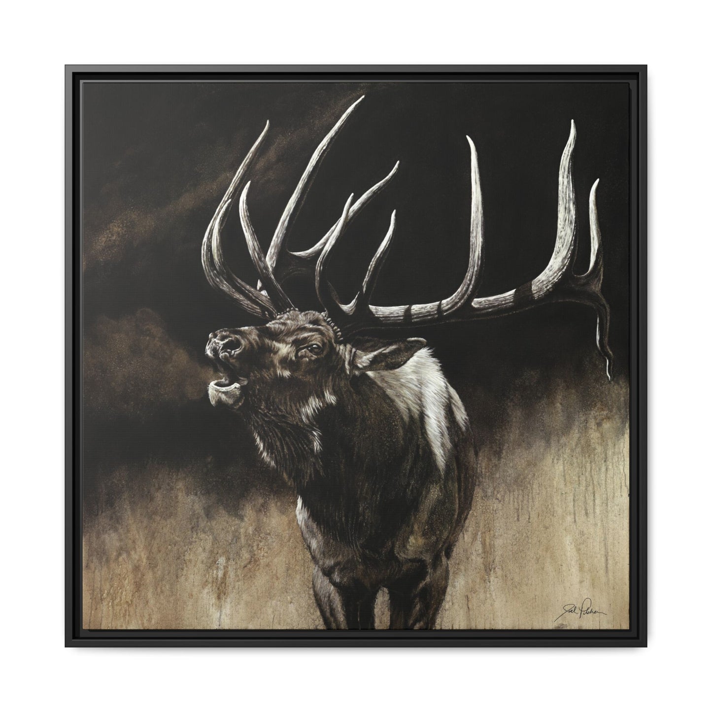 "Call of the Wild" Framed Canvas