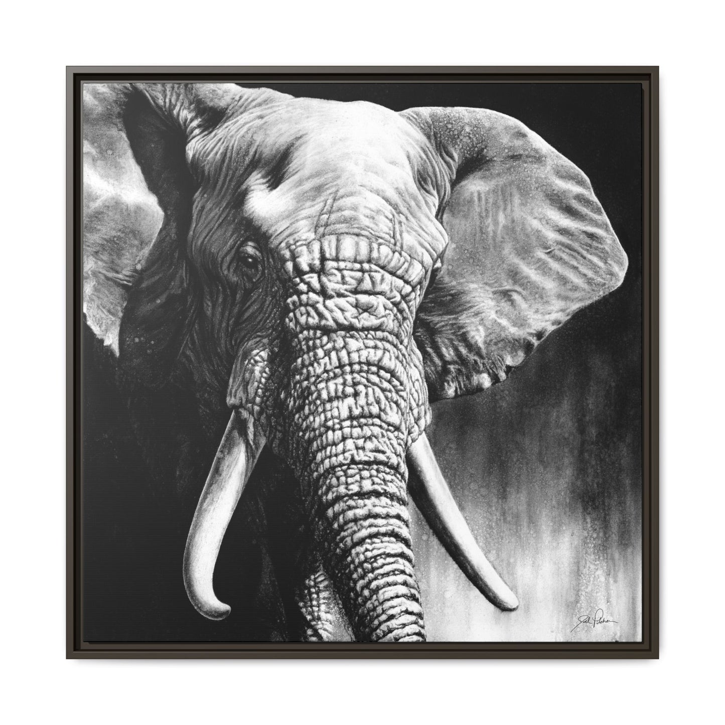 "High & Mighty" Framed Canvas