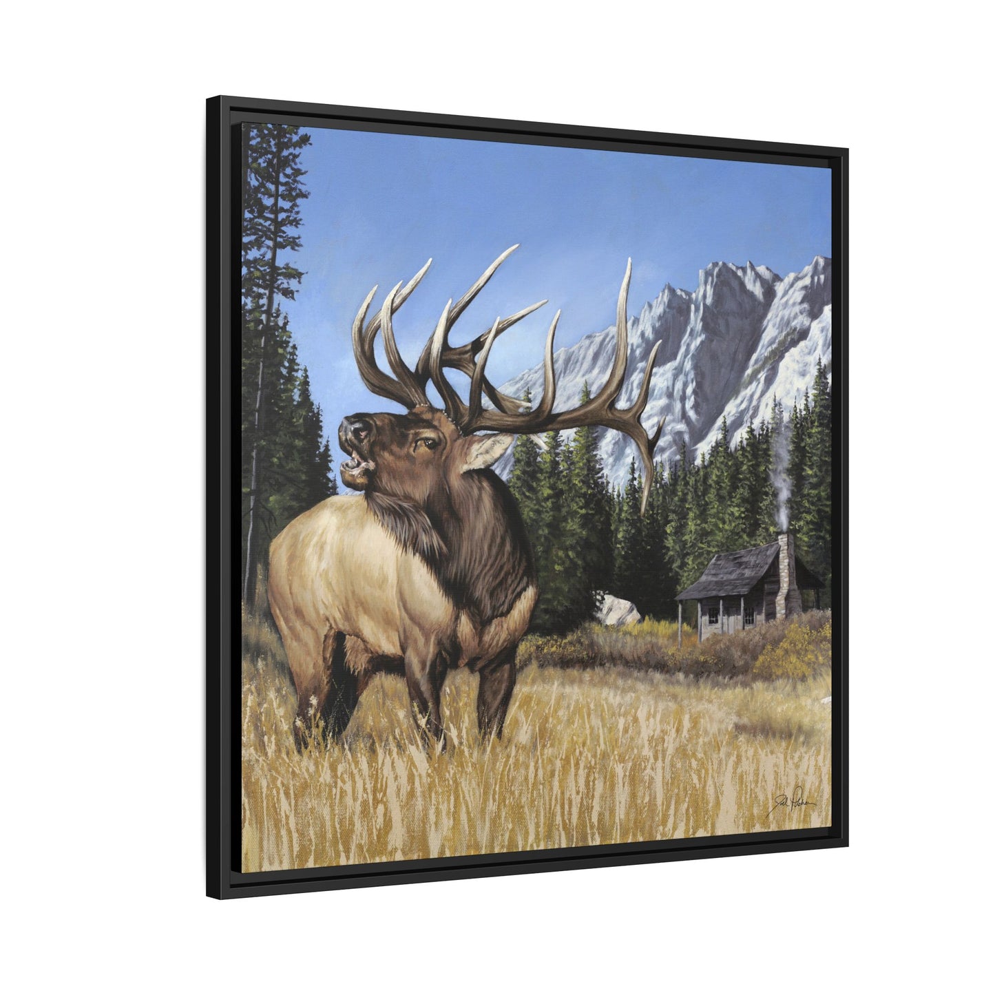 "Sanctuary" Framed Canvas