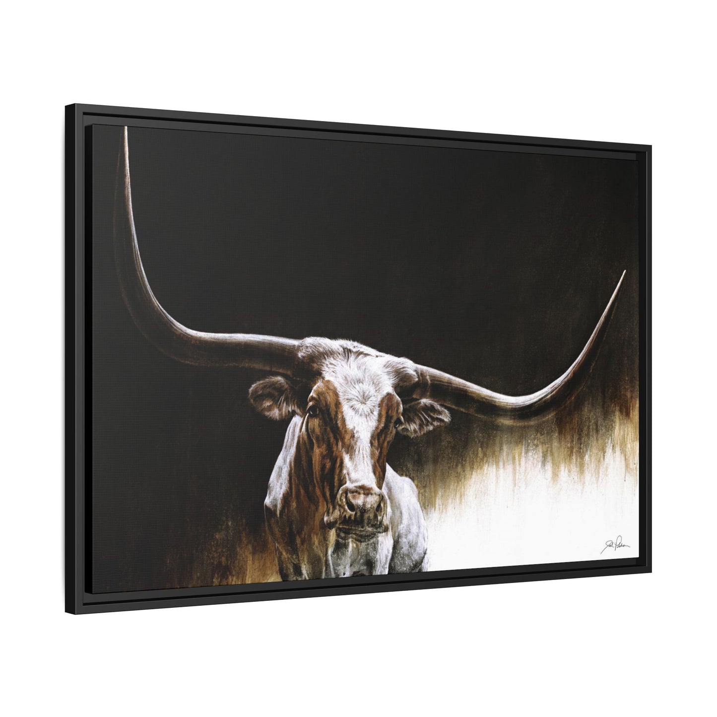"Lone Star" Framed Canvas