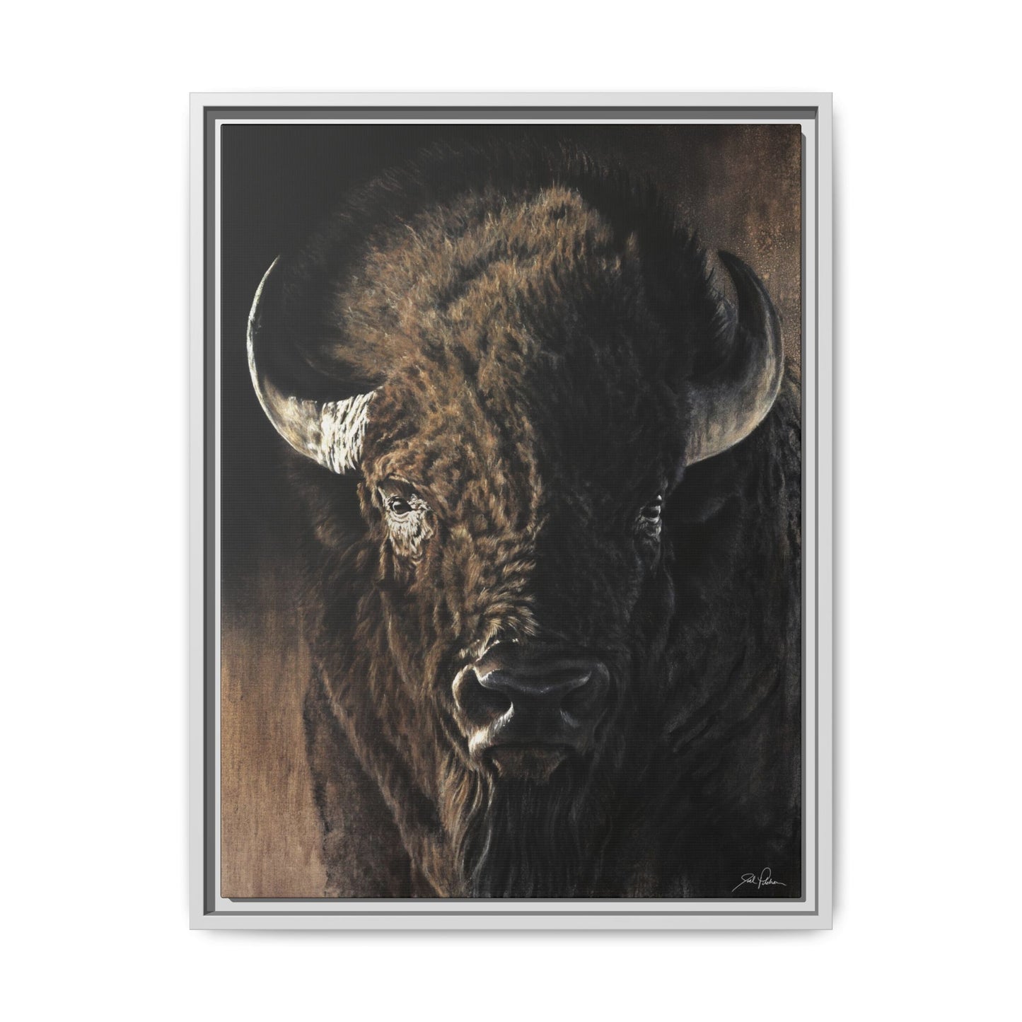 "Living Legend" Framed Canvas