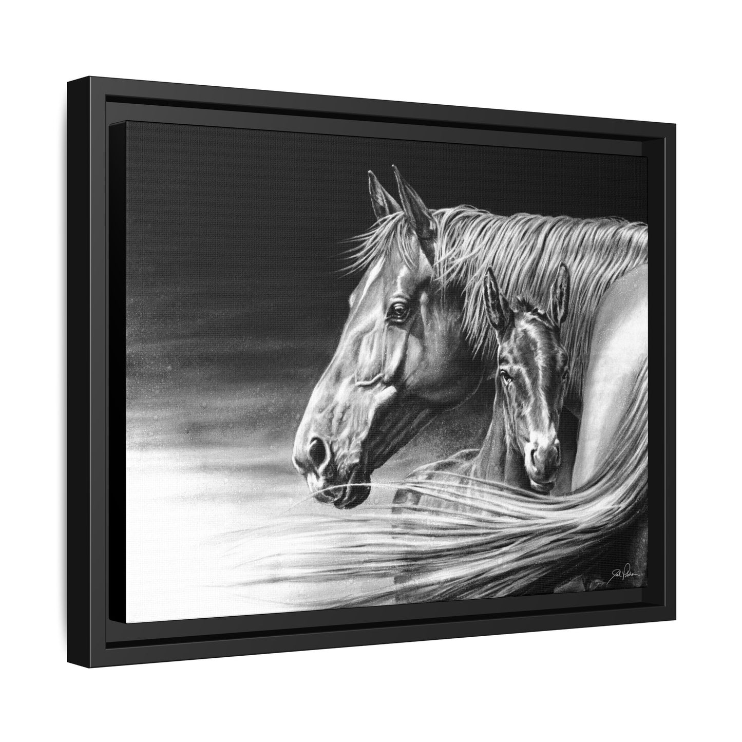 "Safe and Sound" Framed Canvas