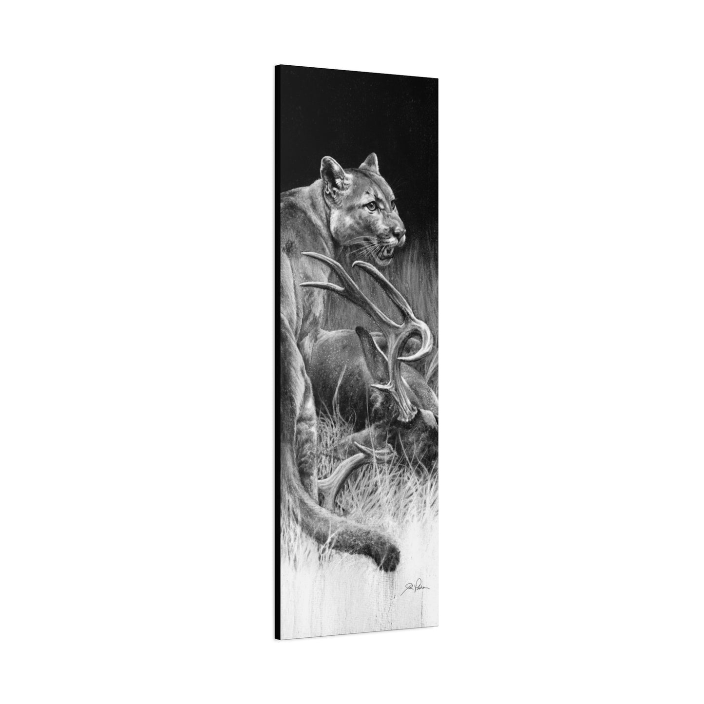"Food Chain" Stretched Canvas