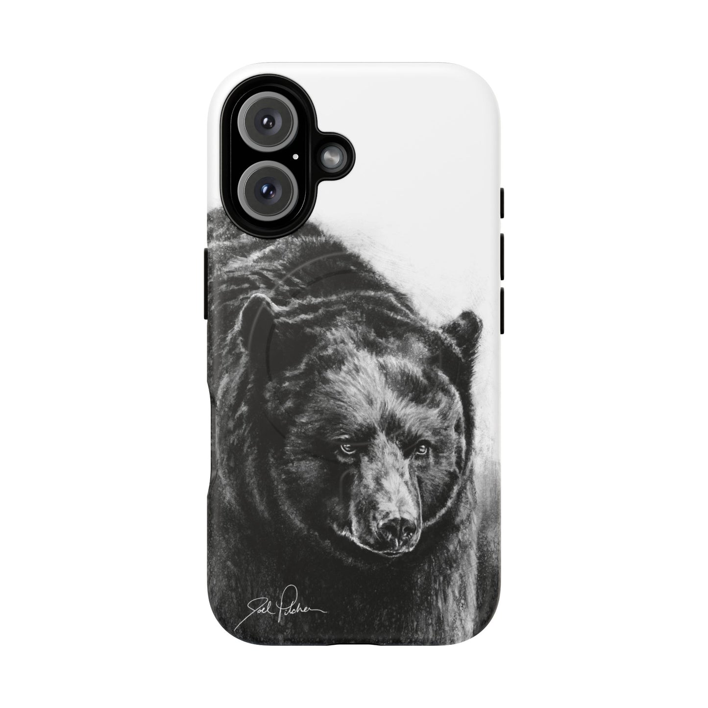 "Black Bear" Magnetic Tough Case