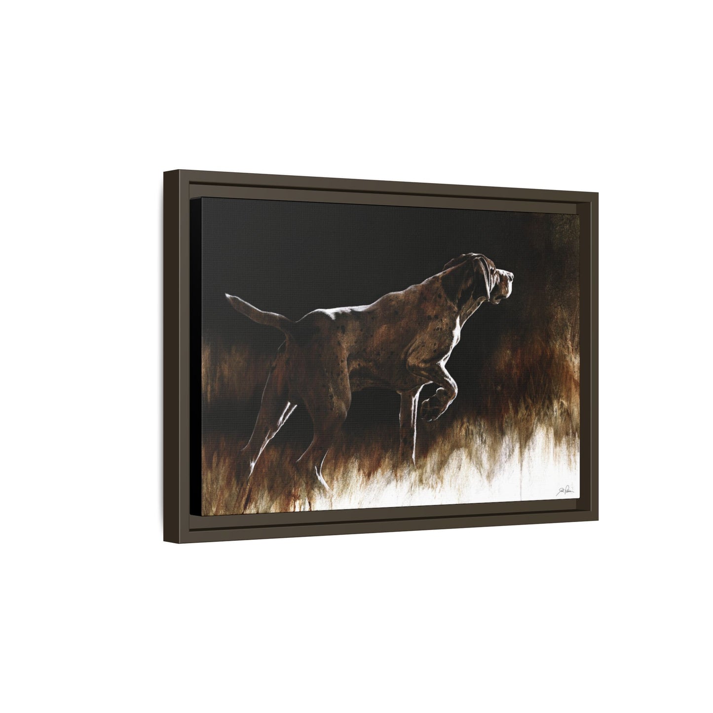 "On Point" Framed Canvas