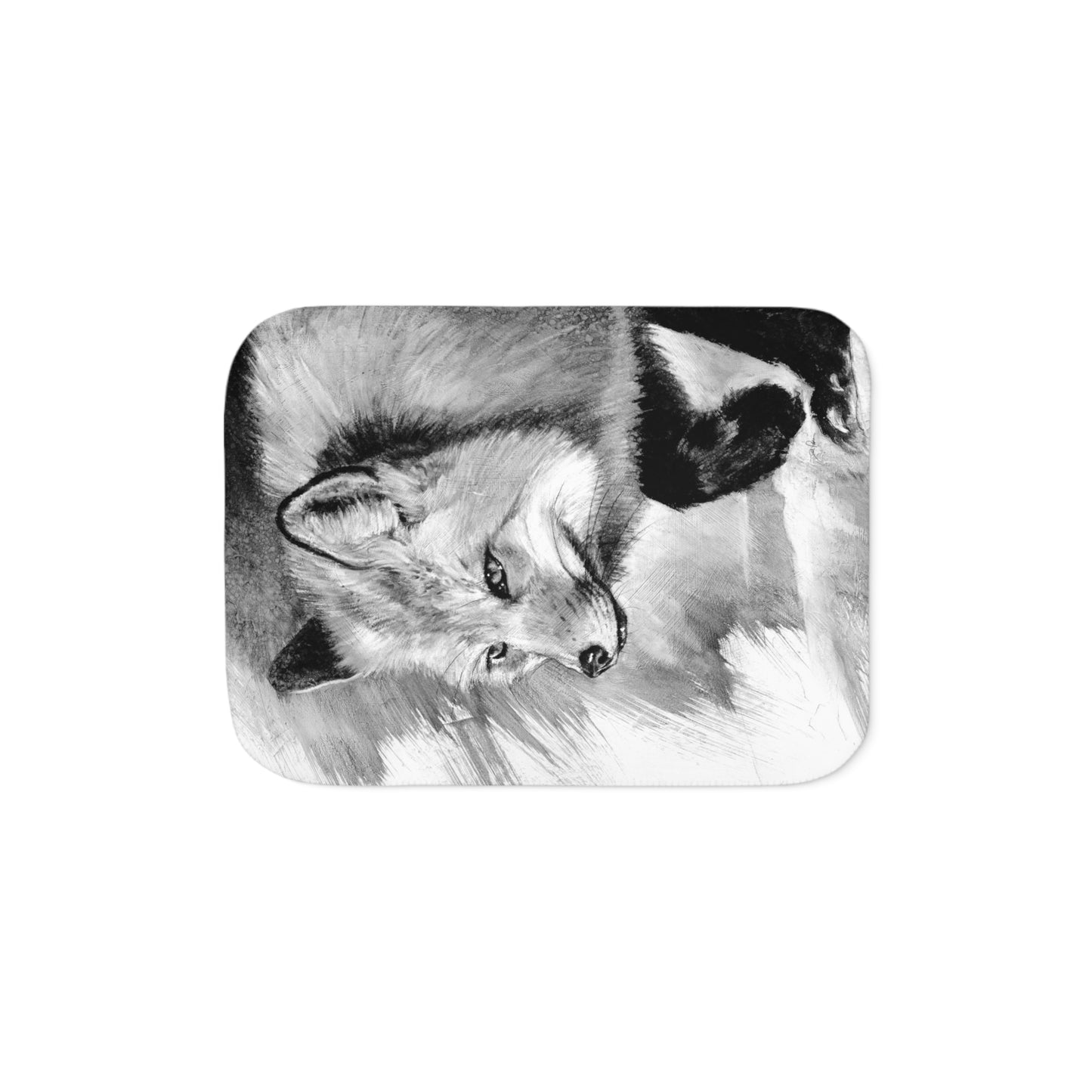 "Fox" Sherpa Blanket.