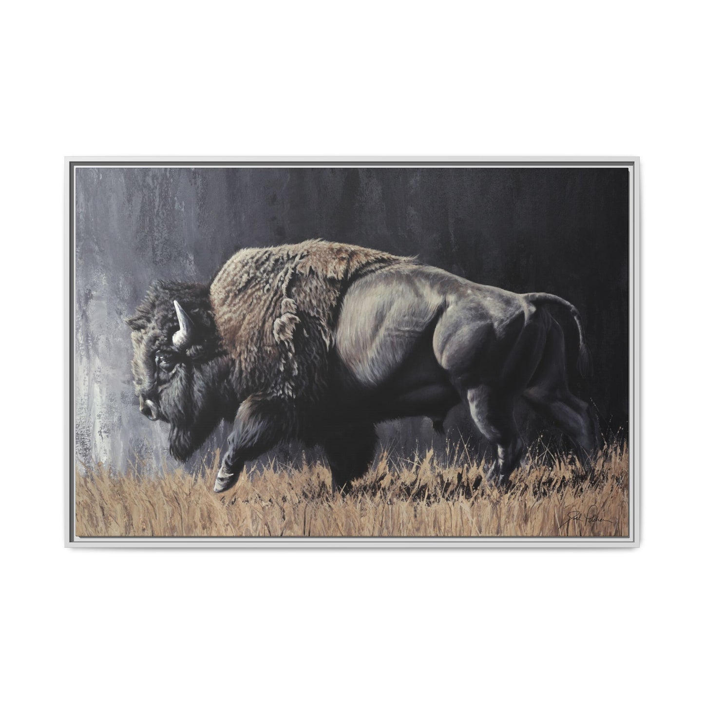 "Nomad" Framed Canvas