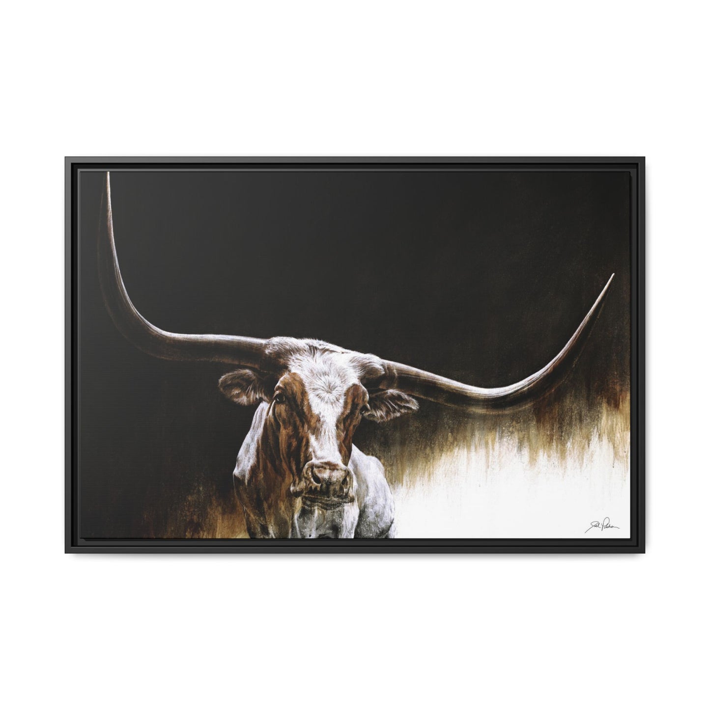 "Lone Star" Framed Canvas