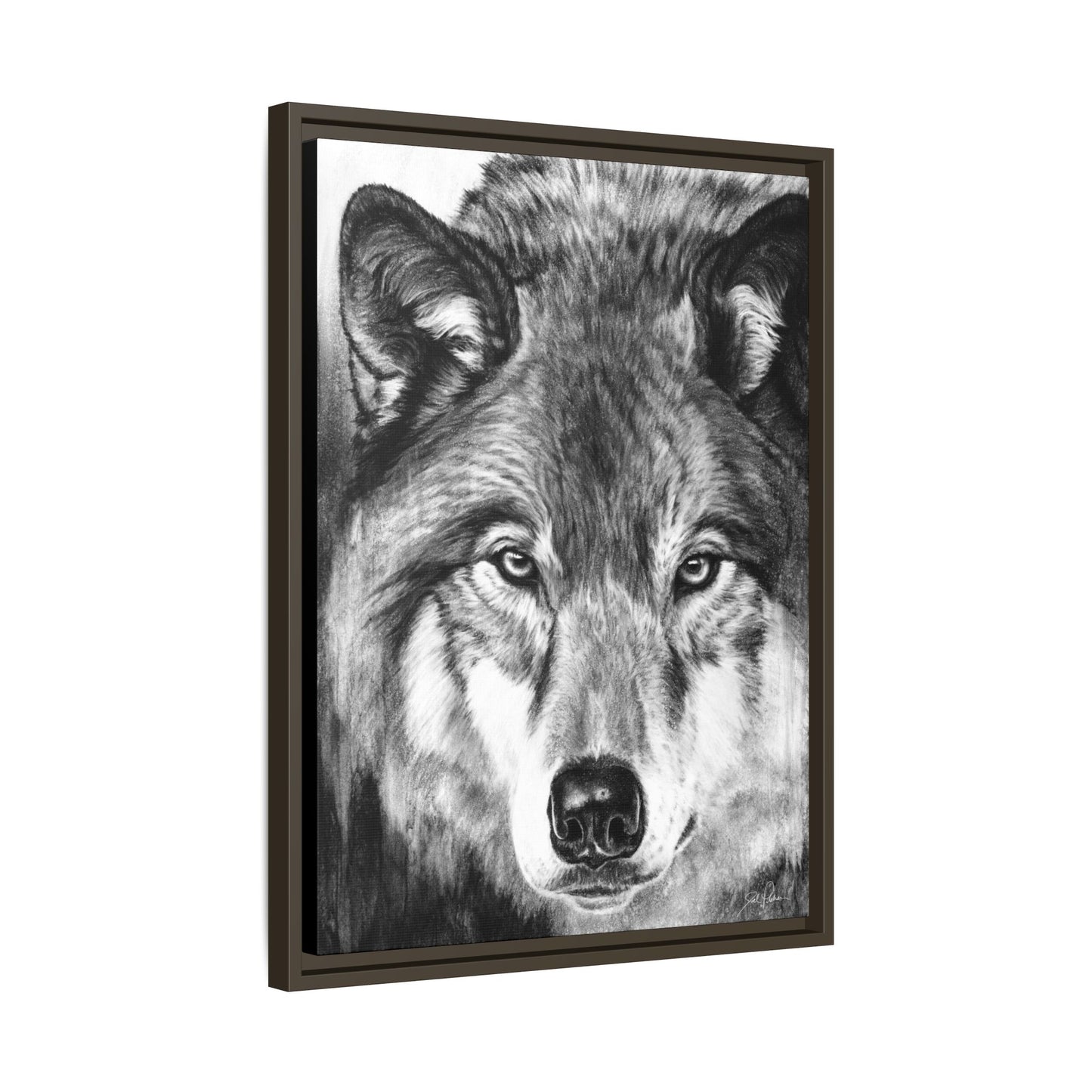 "I See You" Framed Canvas
