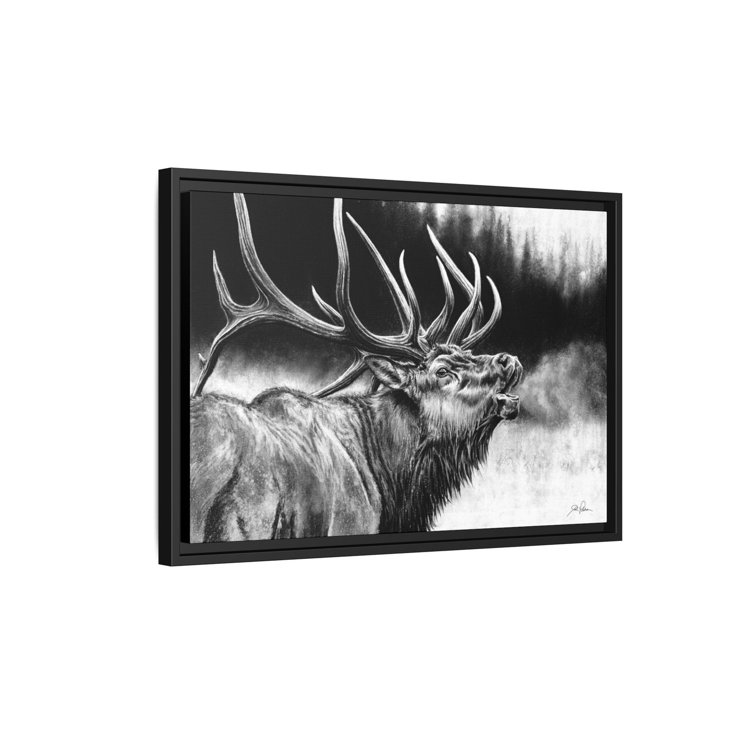 "Autumn Anthem" Framed Canvas