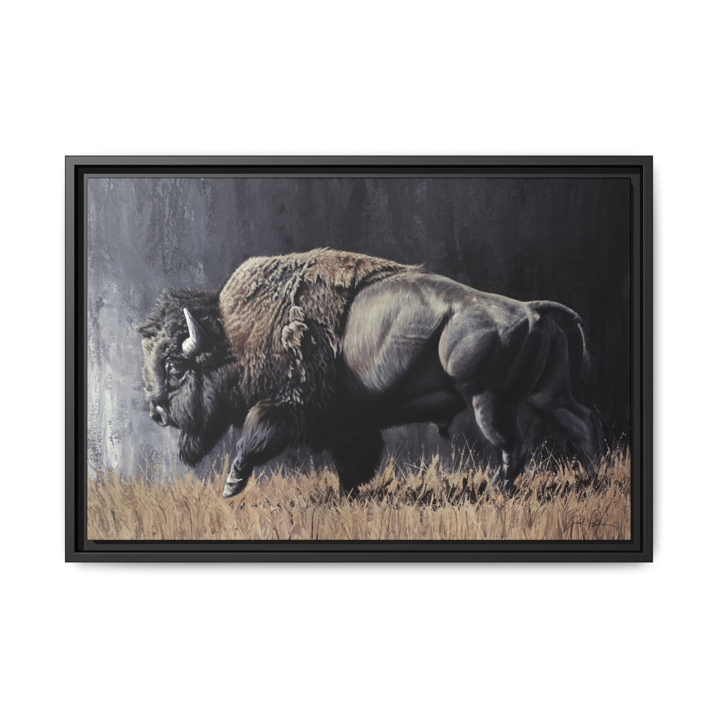 "Nomad" Framed Canvas