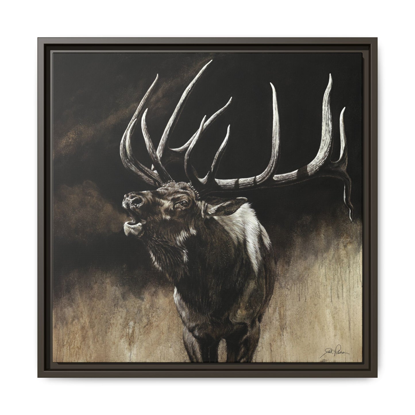 "Call of the Wild" Framed Canvas