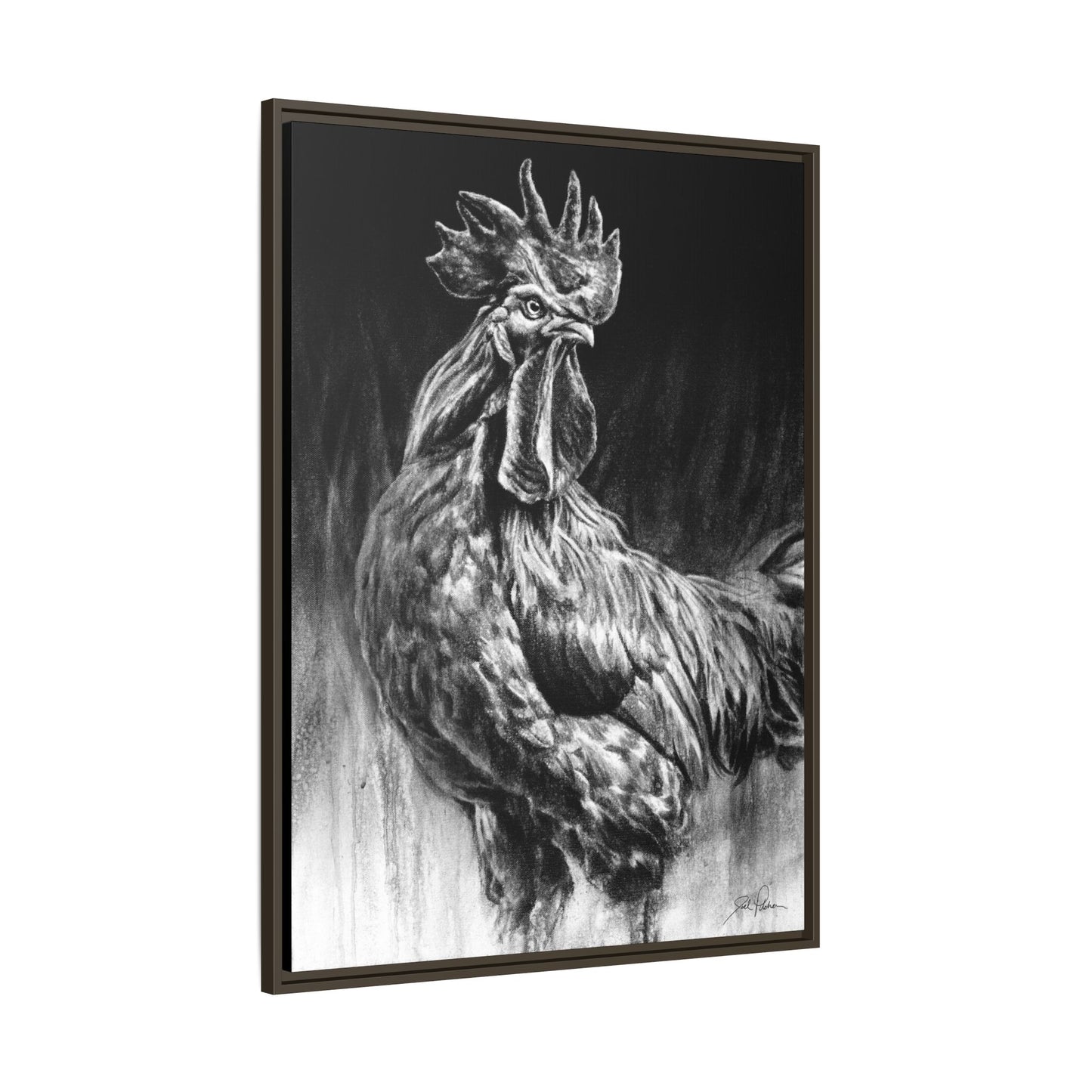 "Yard Boss" Framed Canvas