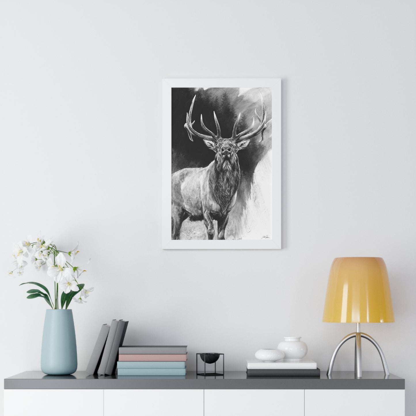 "Standing Tall" Framed Paper Print