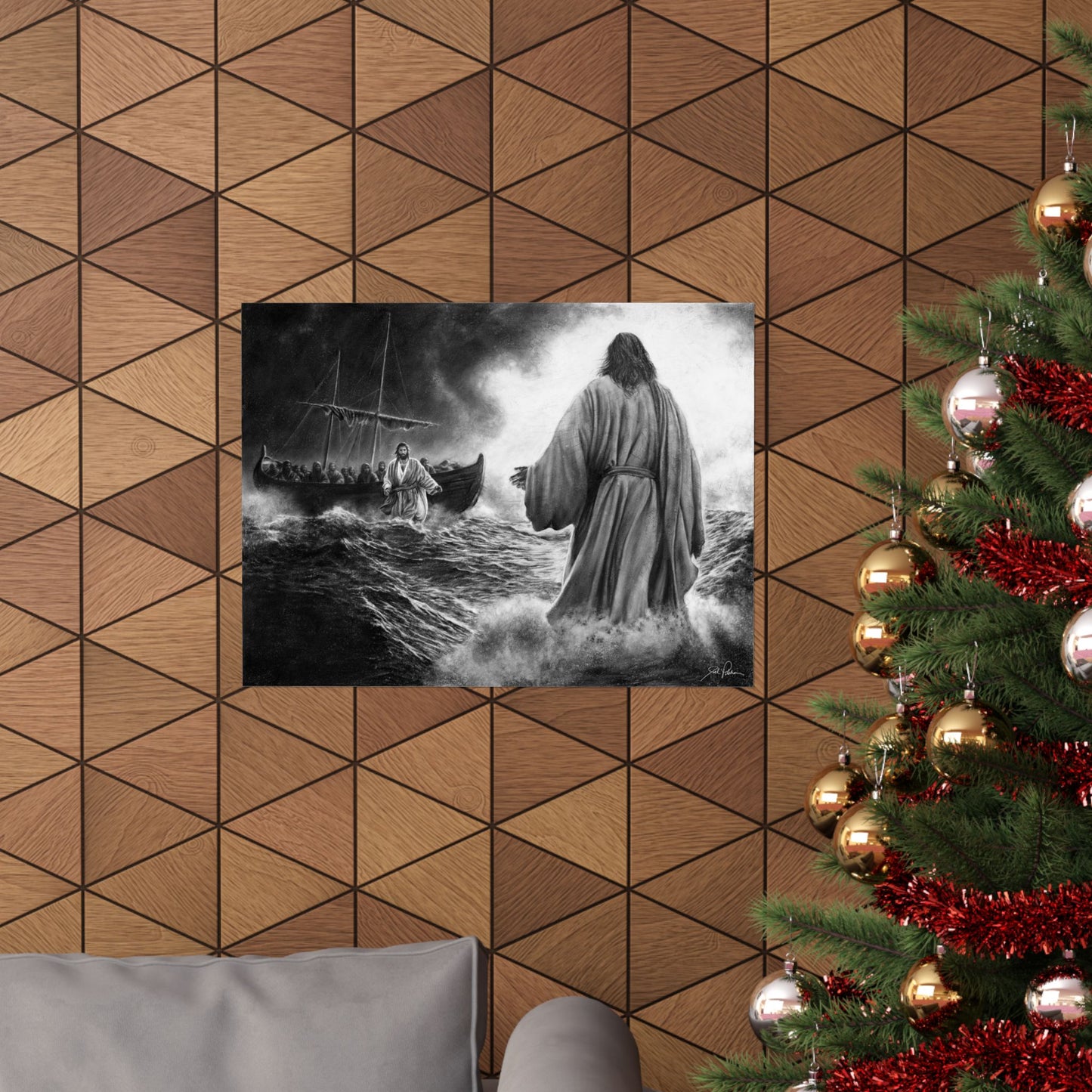 "Be Not Afraid" Premium Matte Paper Print