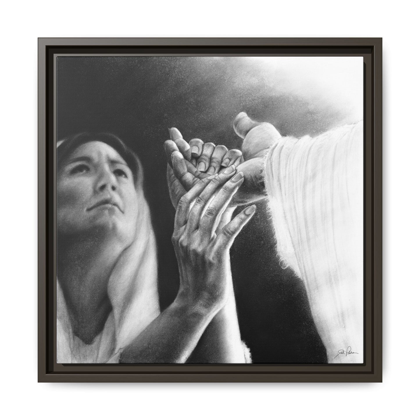 "Be of Good Comfort" Framed Canvas