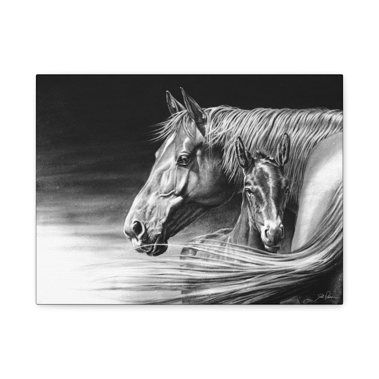 "Safe and Sound" Stretched Canvas