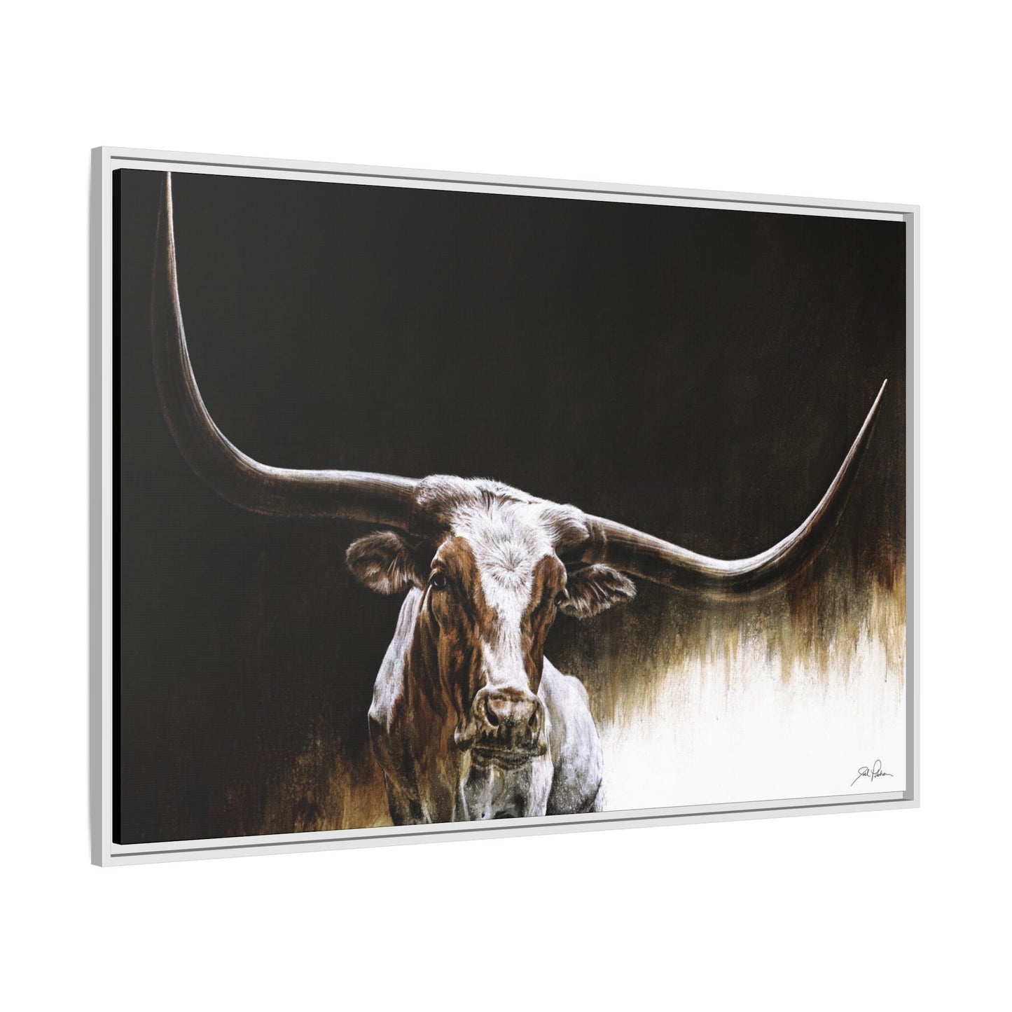"Lone Star" Framed Canvas