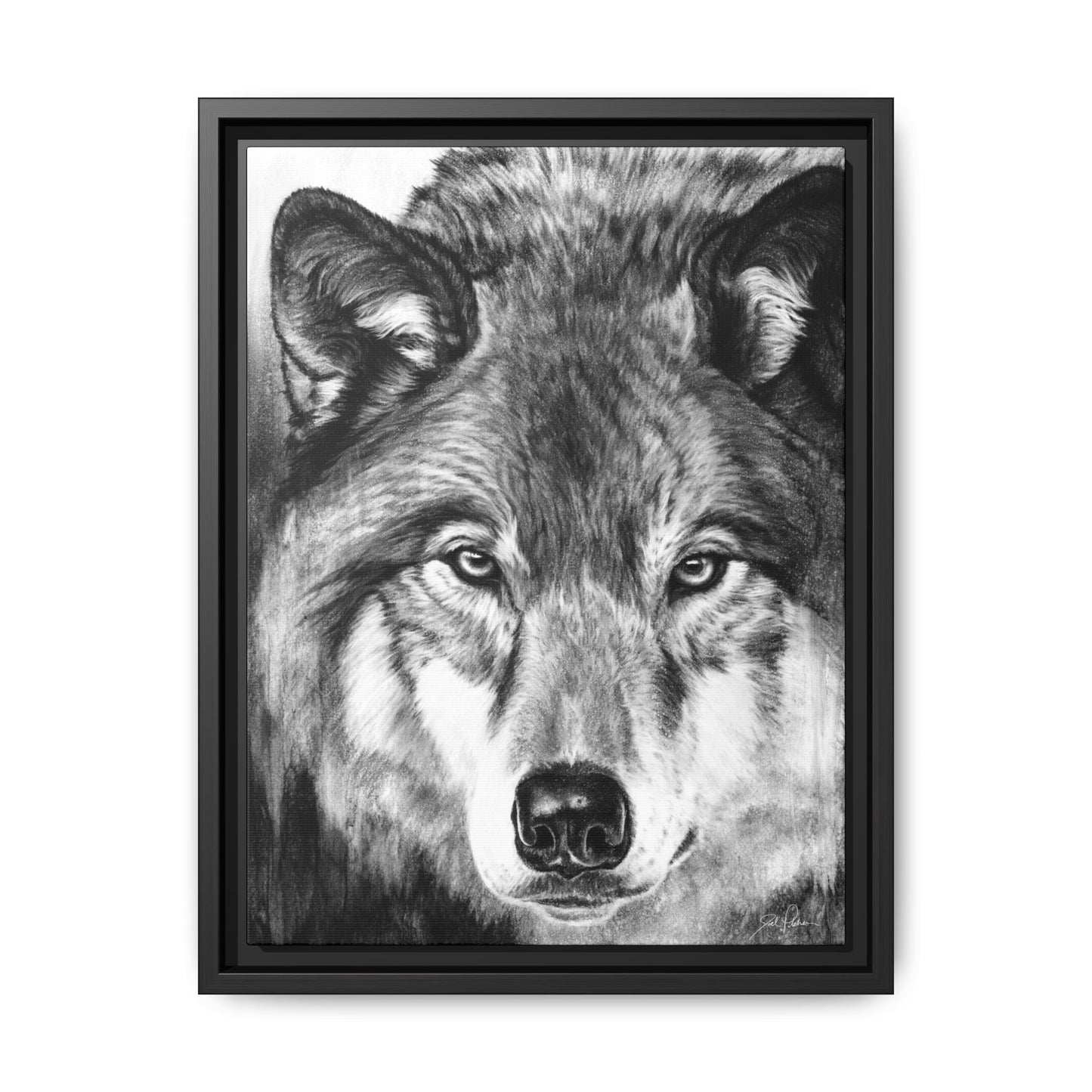 "I See You" Framed Canvas