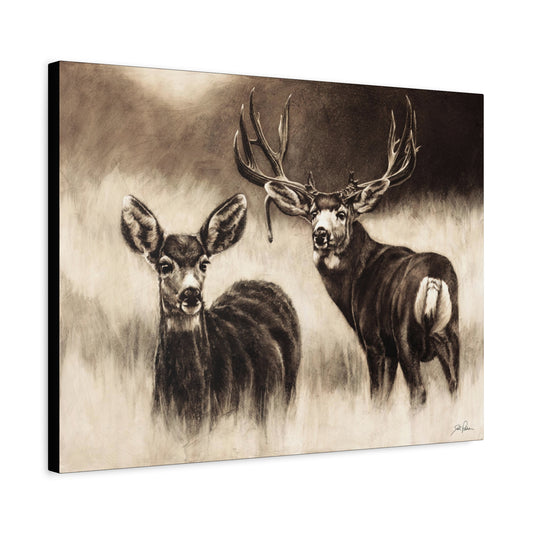 "Couples Retreat" Stretched Canvas