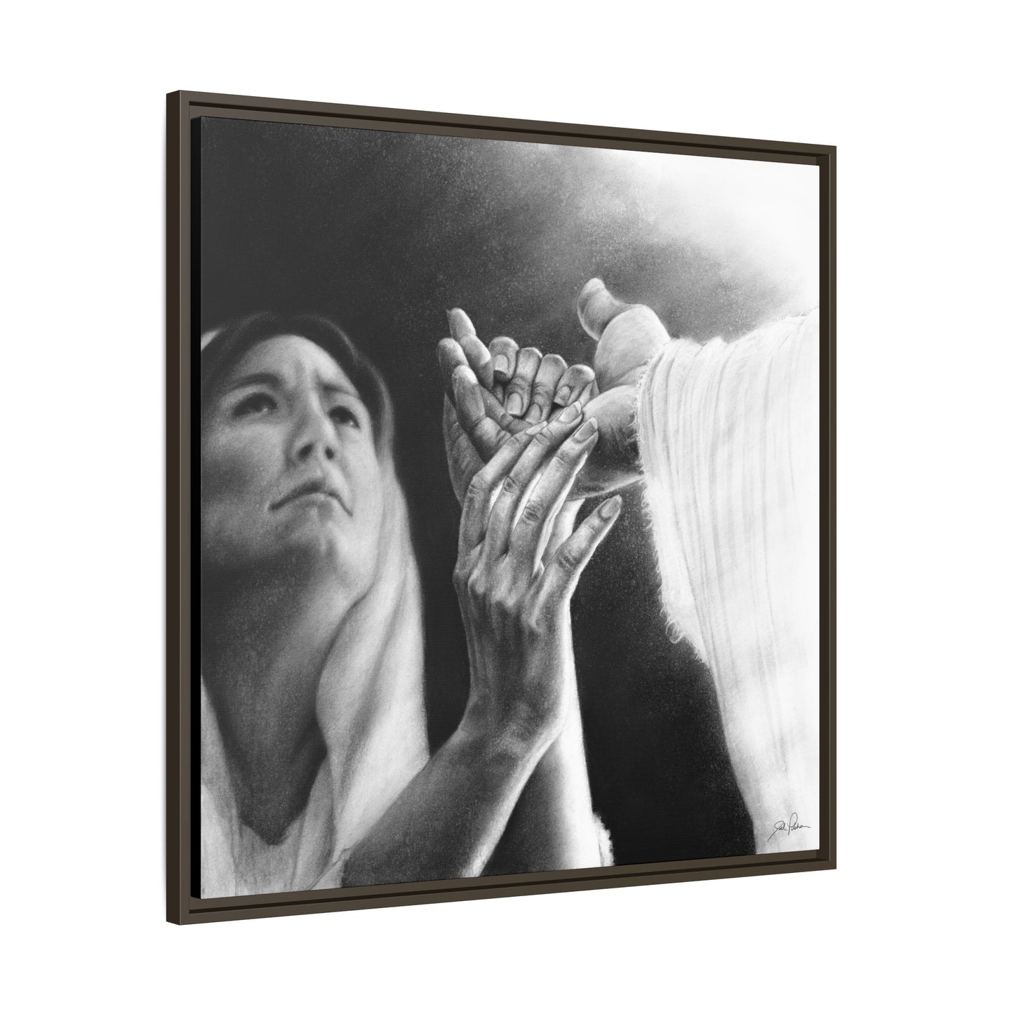 "Be of Good Comfort" Framed Canvas