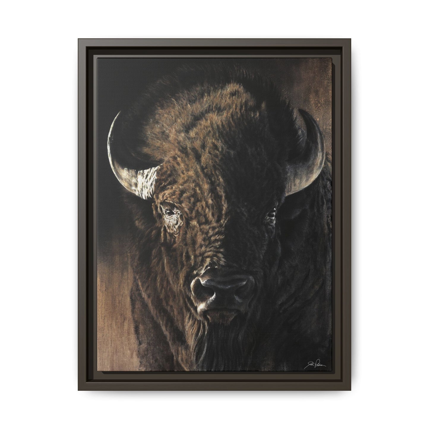 "Living Legend" Framed Canvas