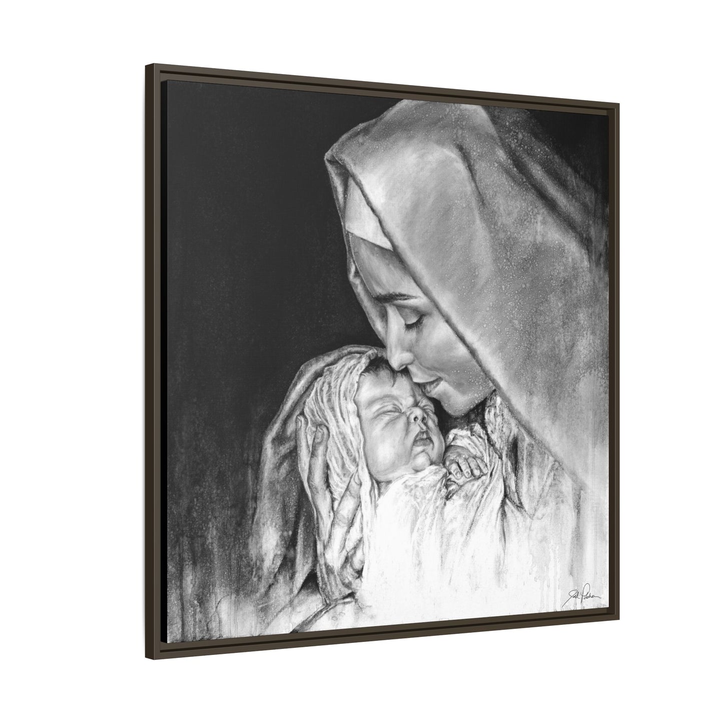 "King of Kings" Framed Canvas