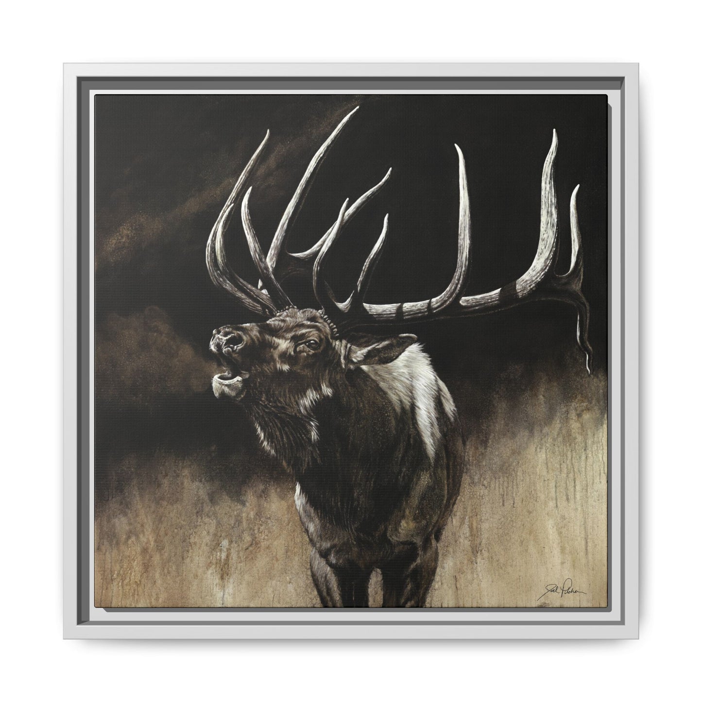 "Call of the Wild" Framed Canvas