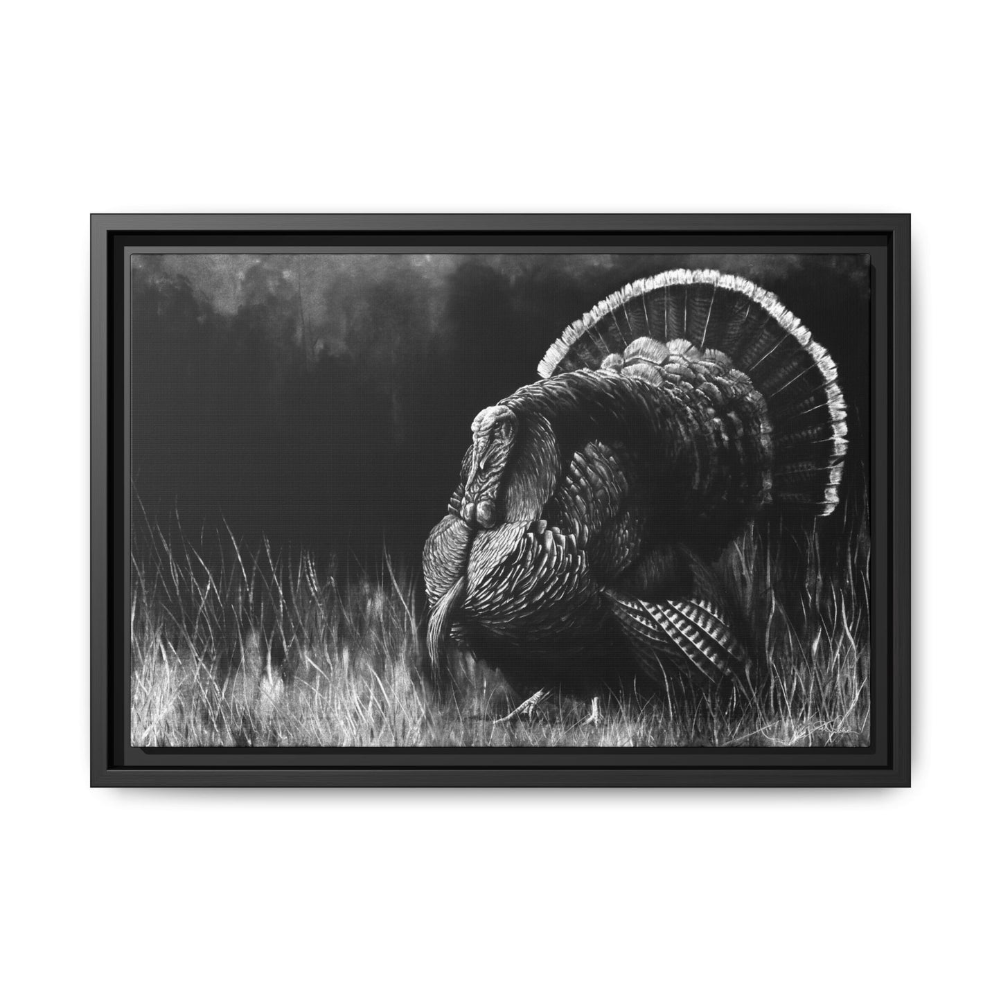 "Light It Up" Framed Canvas