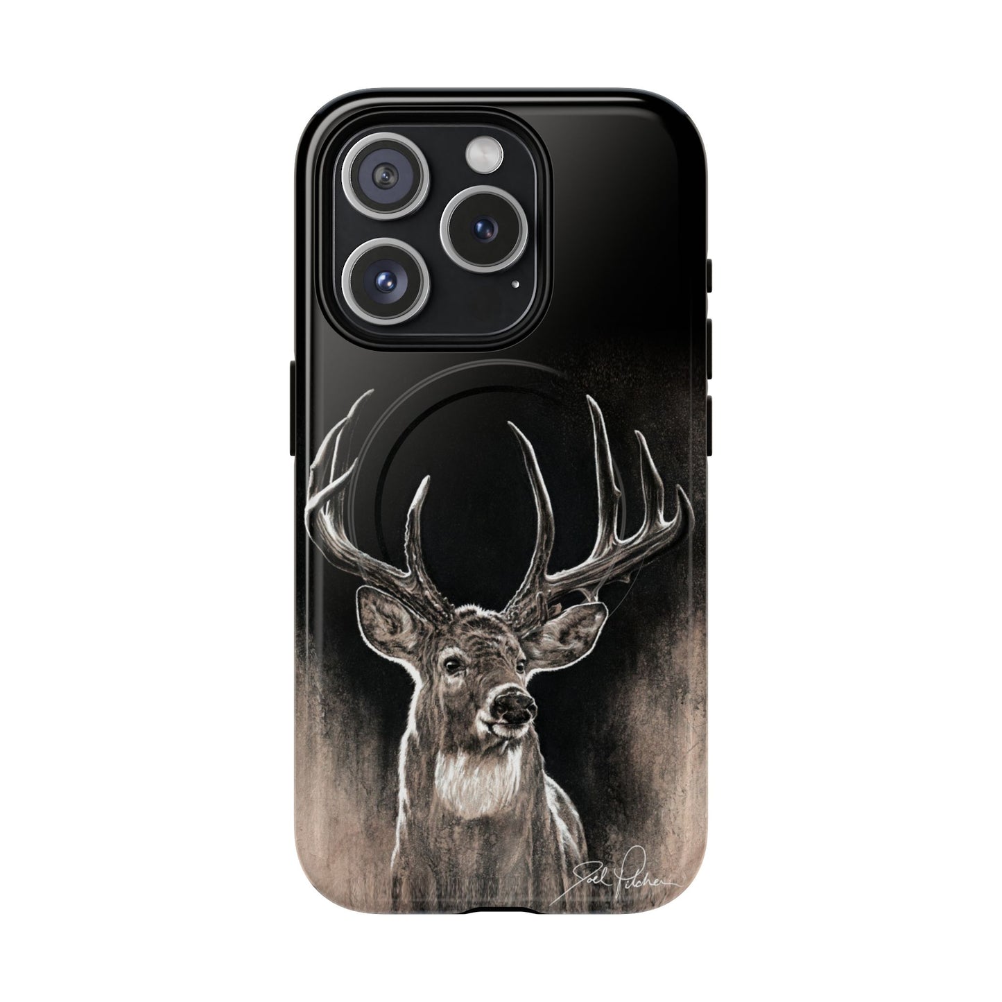 "Backlit Buck" Magnetic Tough Case
