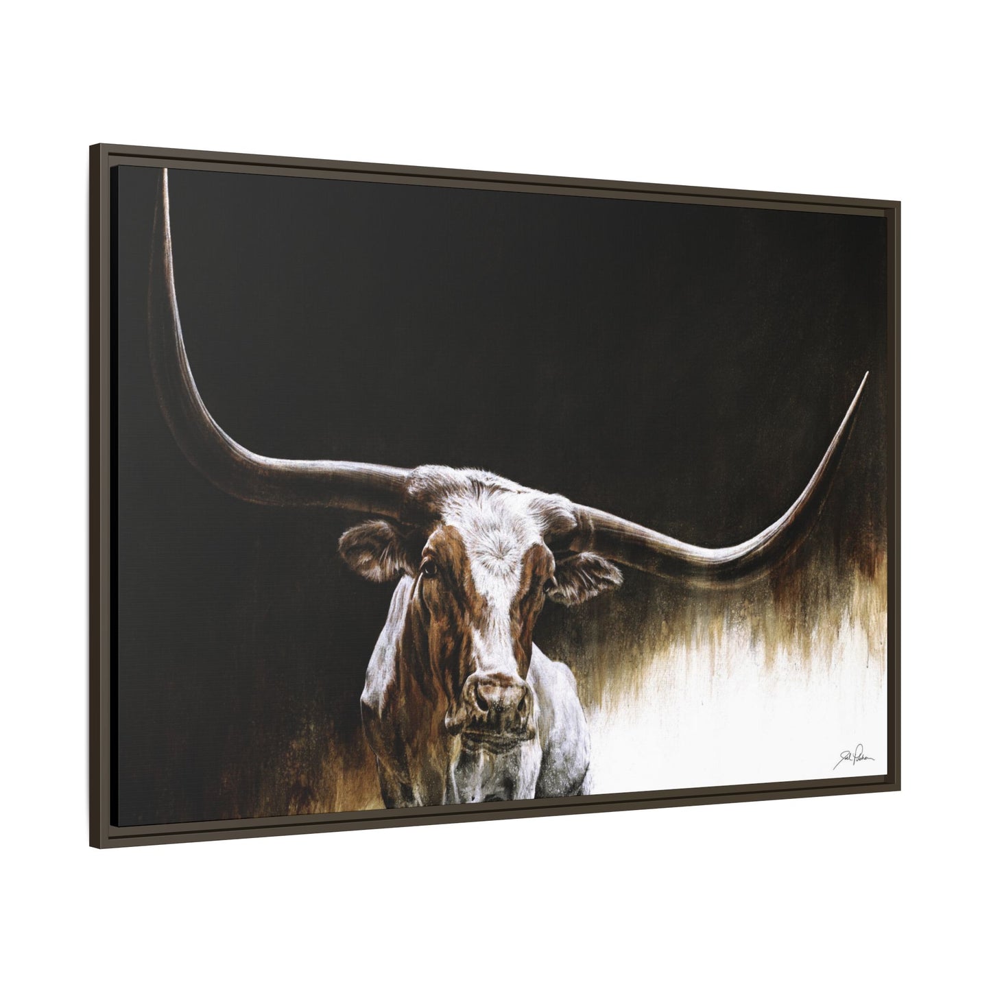 "Lone Star" Framed Canvas