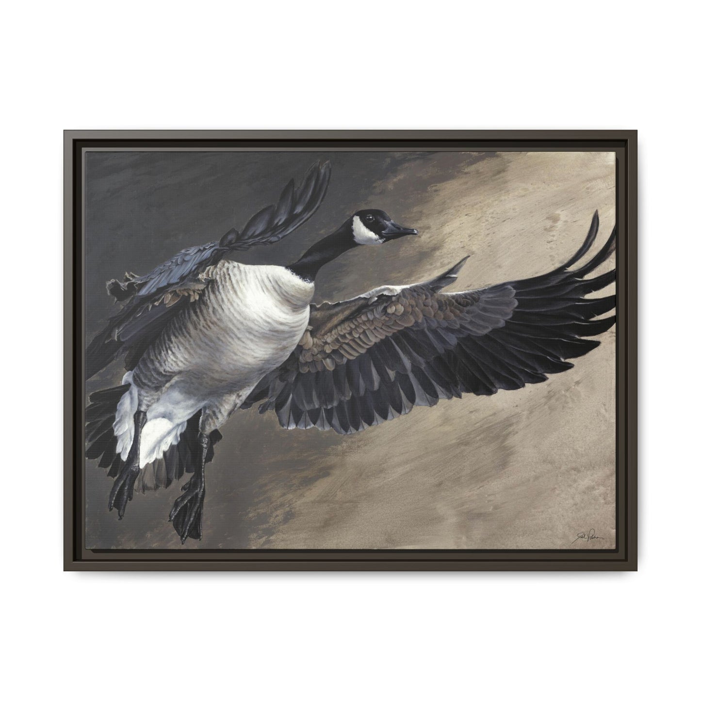 "Homeward Bound" Framed Canvas