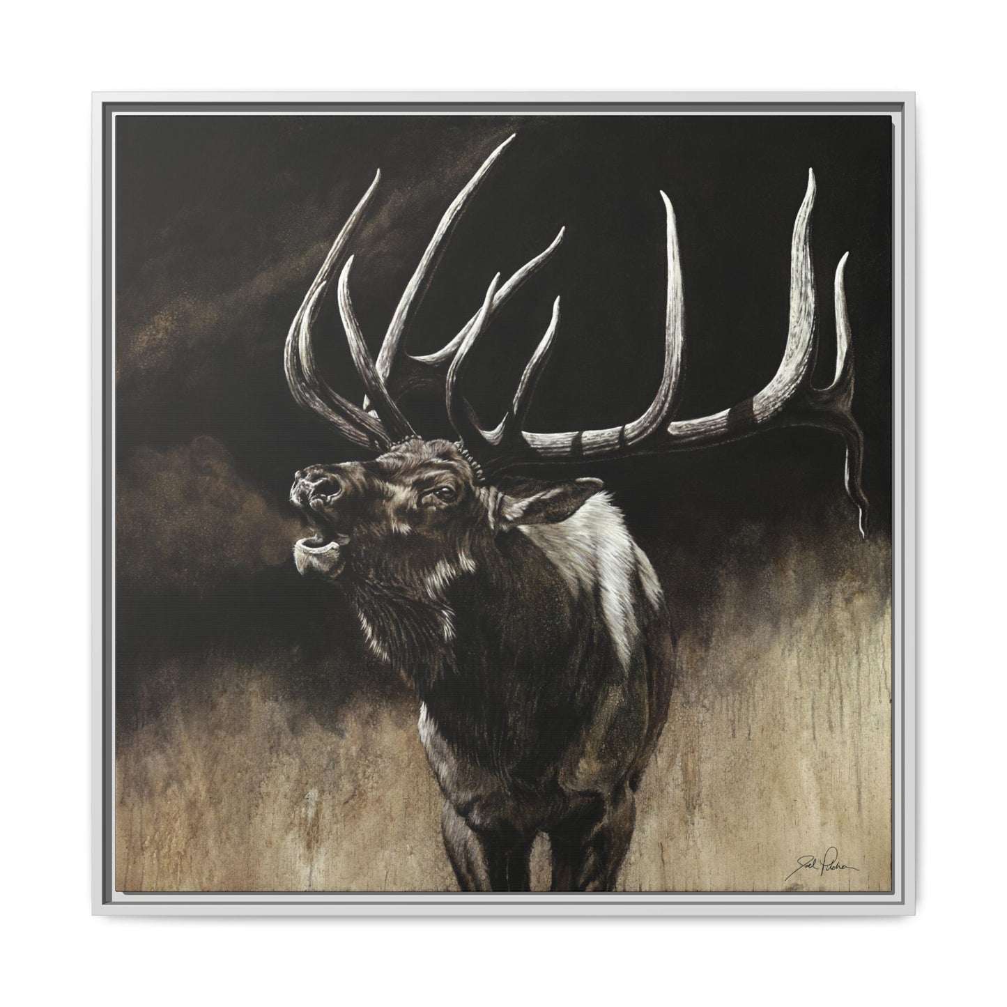 "Call of the Wild" Framed Canvas