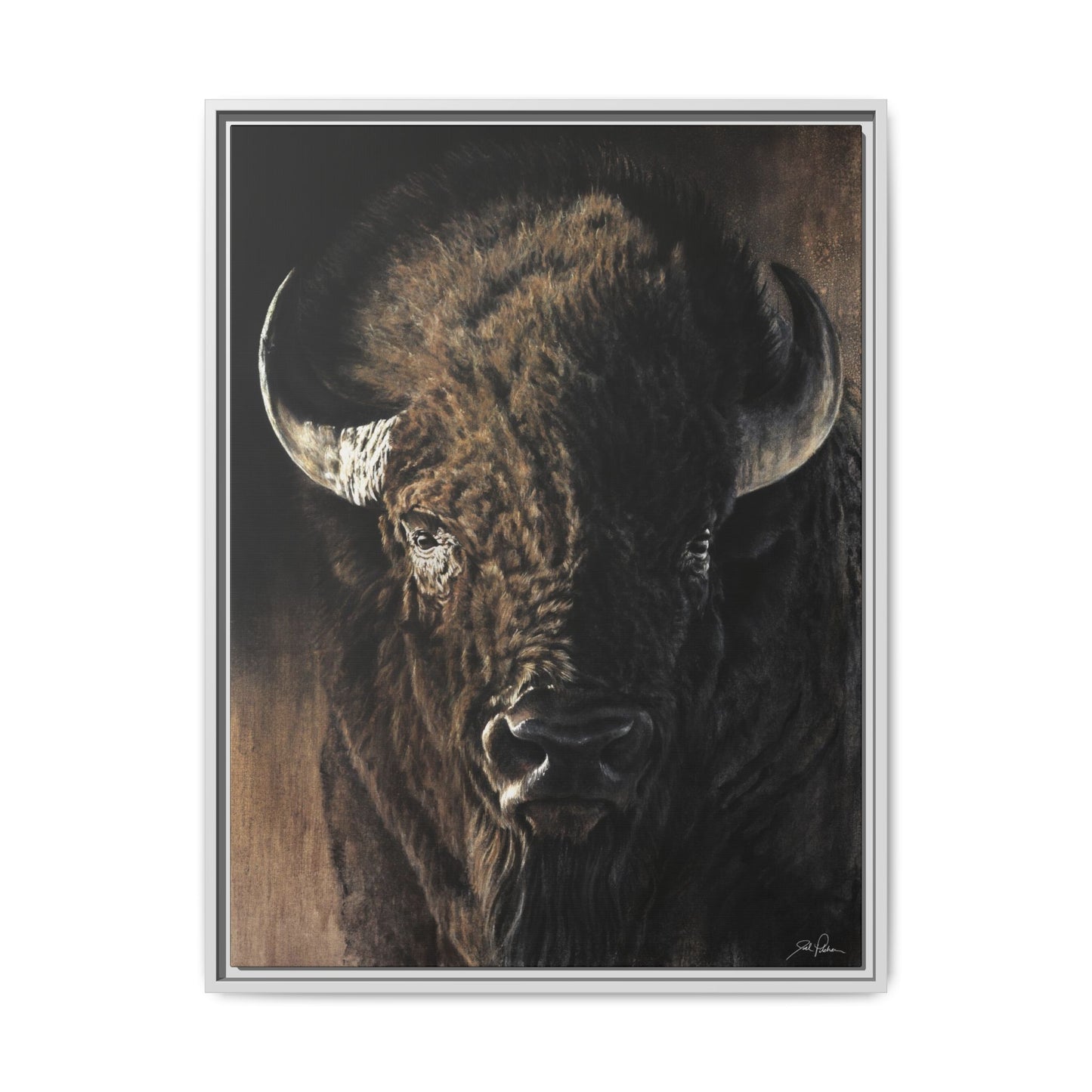"Living Legend" Framed Canvas