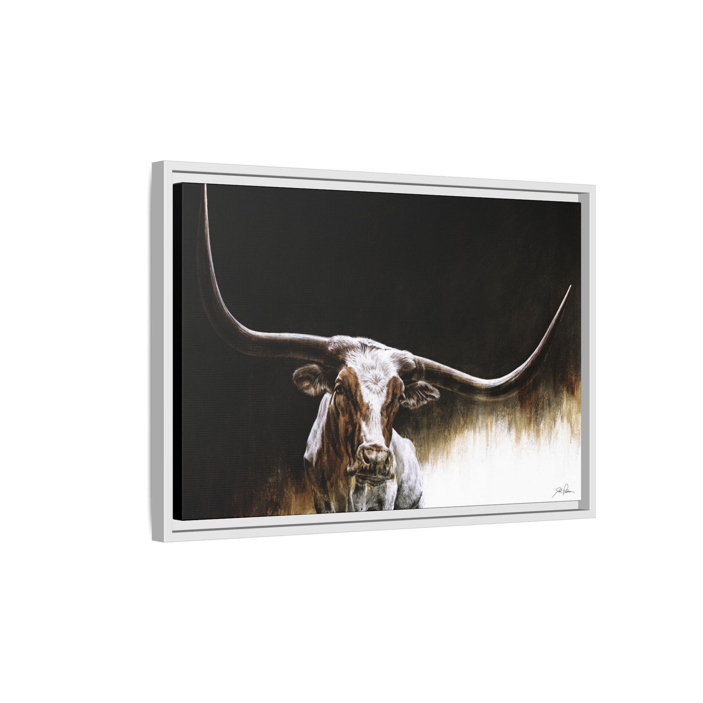 "Lone Star" Framed Canvas