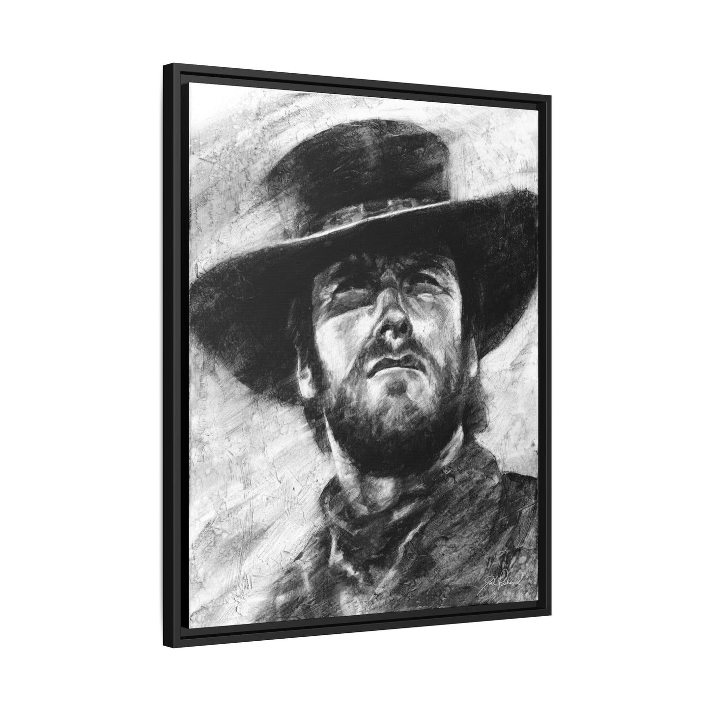 "Eastwood" Framed Canvas