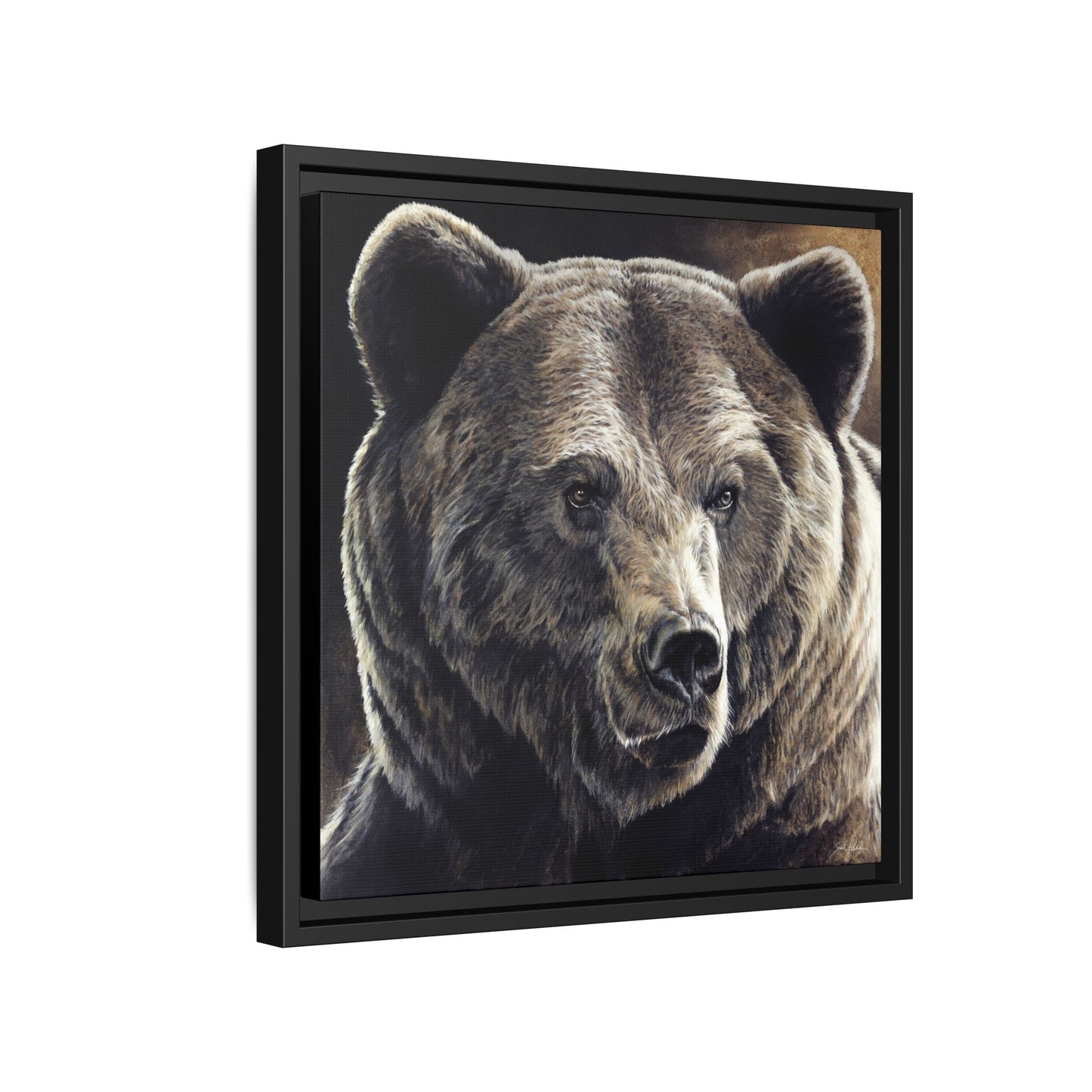 "Kodiak" Framed Canvas