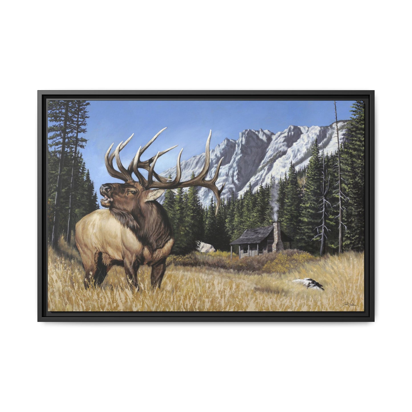 "Sanctuary" Framed Canvas