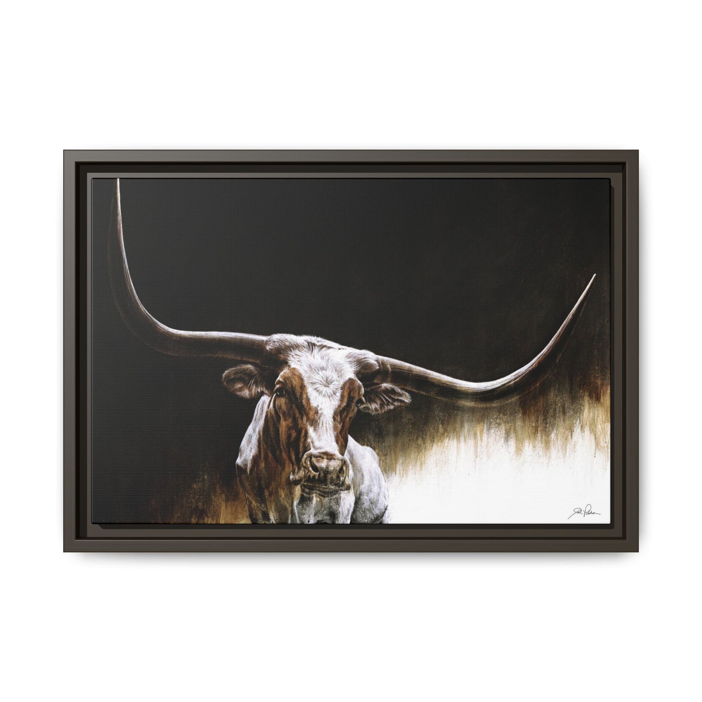 "Lone Star" Framed Canvas