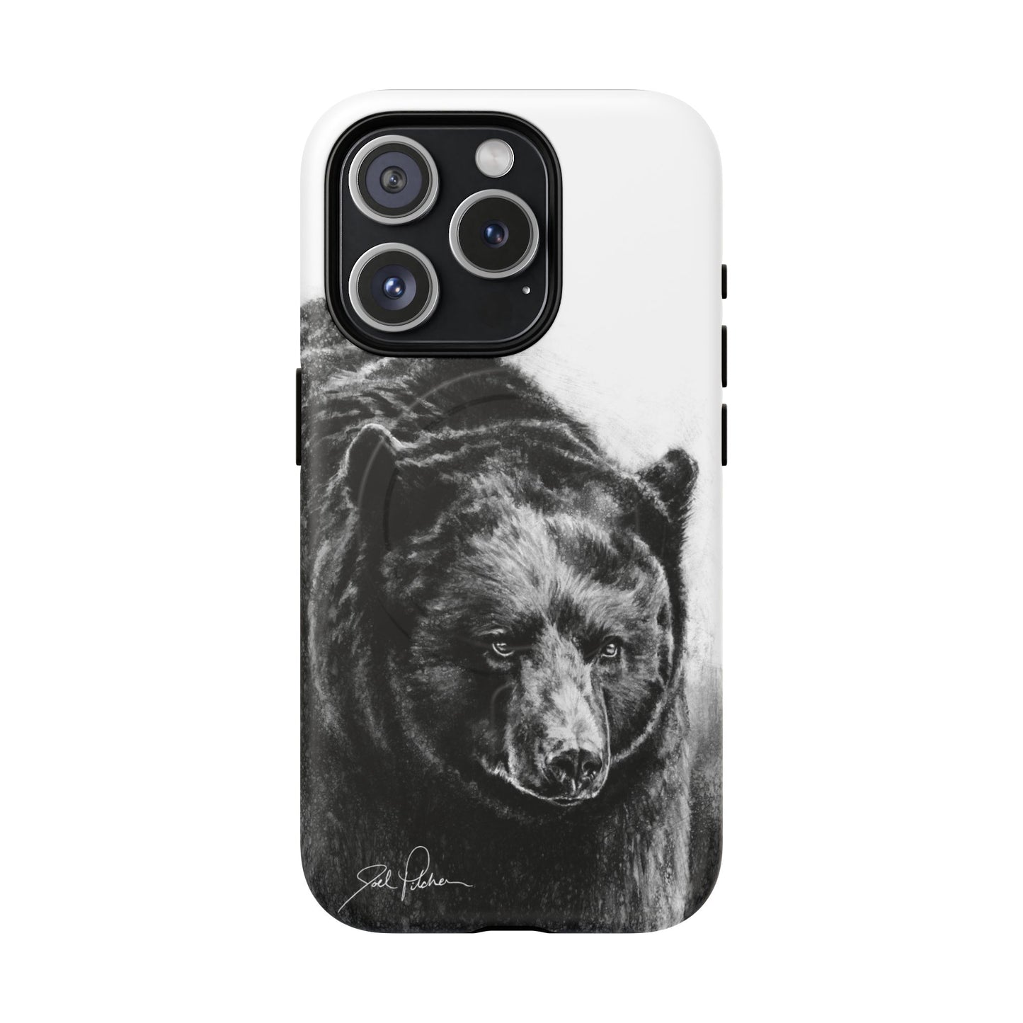 "Black Bear" Magnetic Tough Case