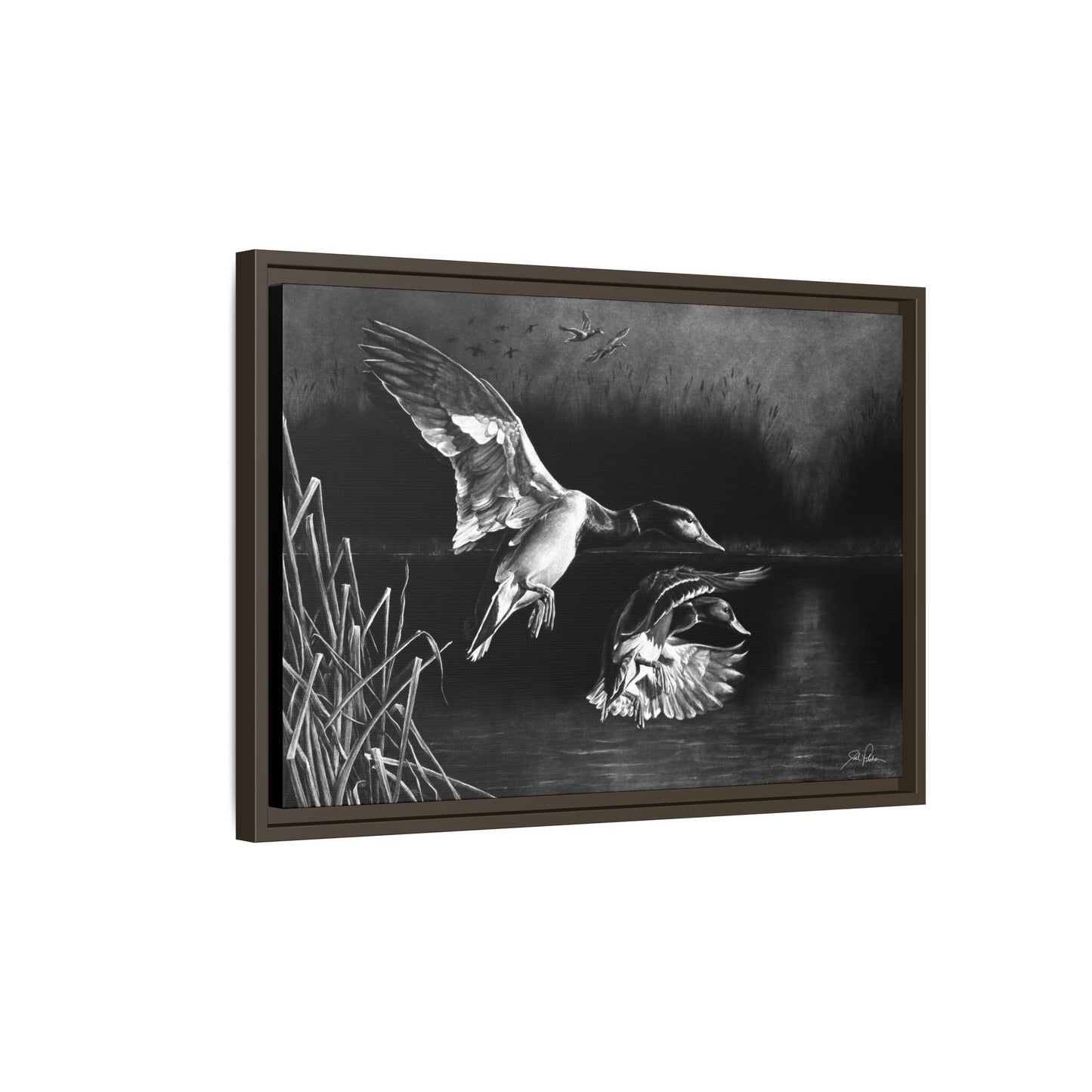 "Banded Brothers" Framed Canvas